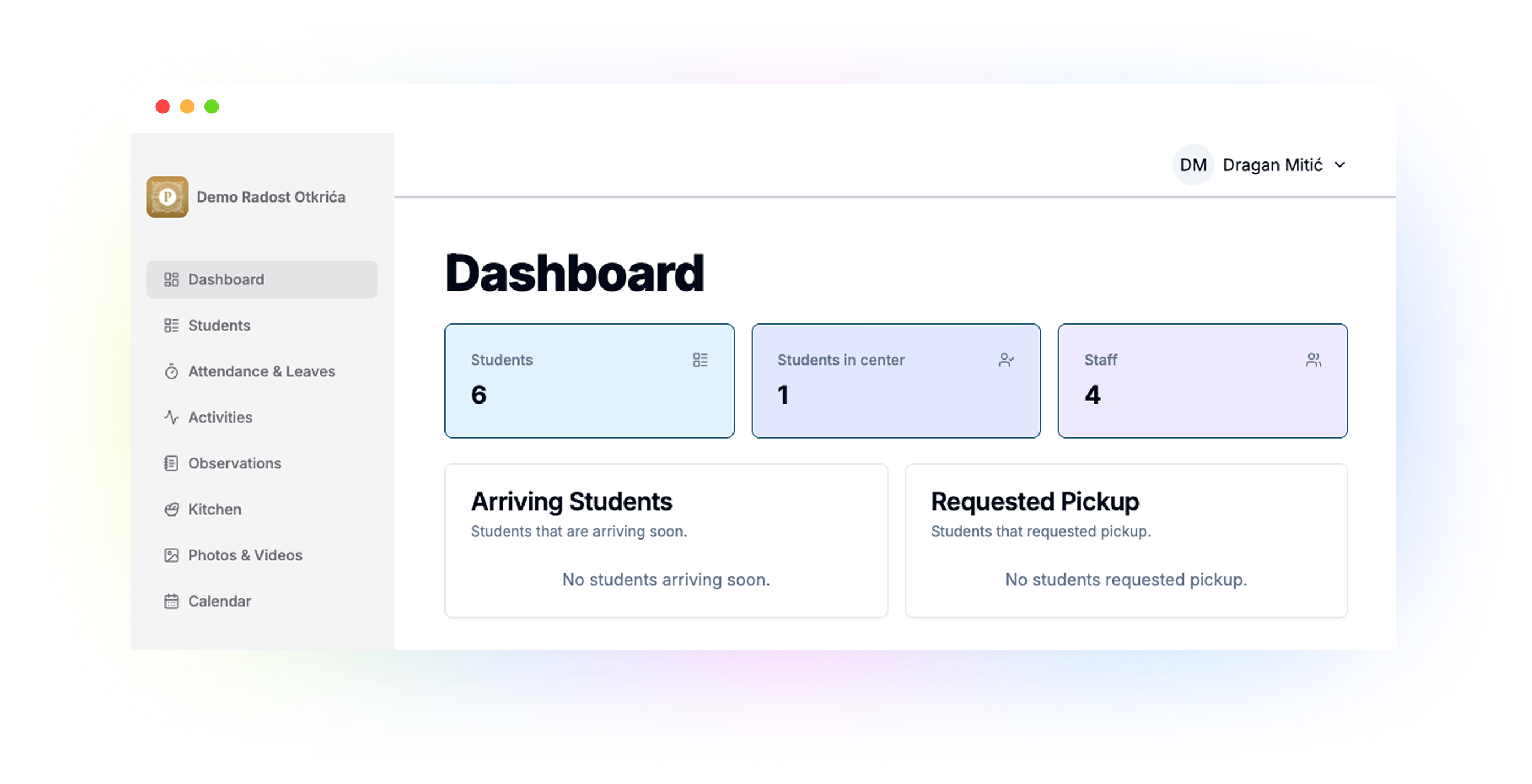 Dashboard